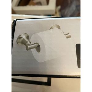 Delta Chamberlain Toilet Paper Holder Brush Nickel Finish